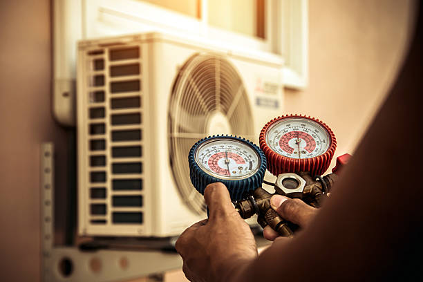 Professional Hvac technician working in Silver Lake, IN
